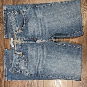 Levi's Women's Bootcut Jeans in Faded Blue Denim